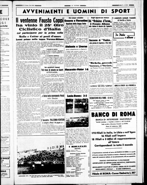 Il Tevere : quotidiano di Mezzogiorno