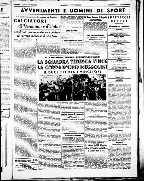 Il Tevere : quotidiano di Mezzogiorno