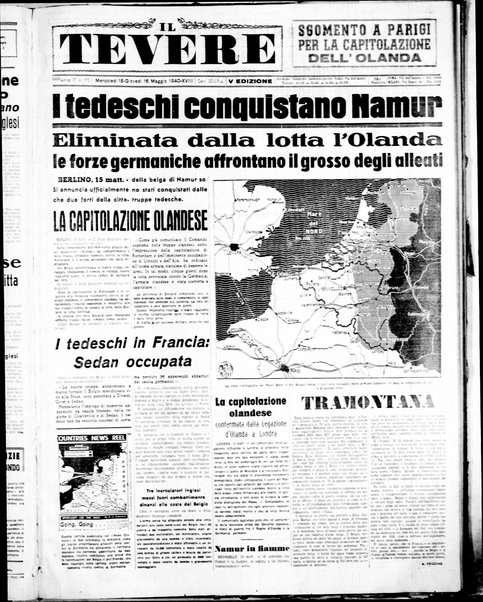 Il Tevere : quotidiano di Mezzogiorno