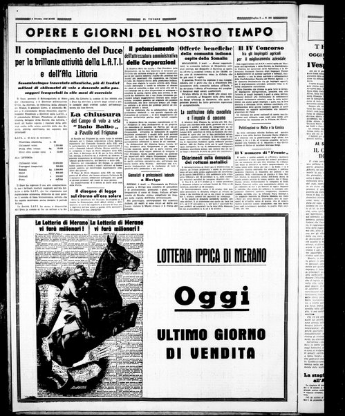 Il Tevere : quotidiano di Mezzogiorno