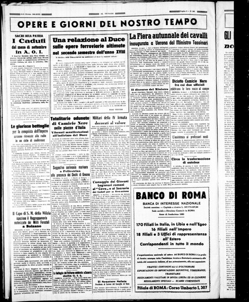 Il Tevere : quotidiano di Mezzogiorno