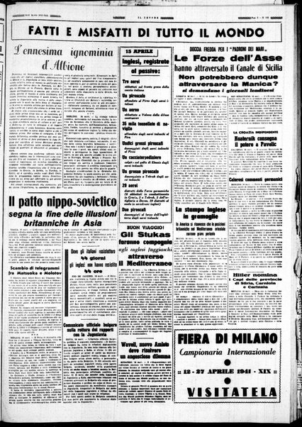 Il Tevere : quotidiano di Mezzogiorno