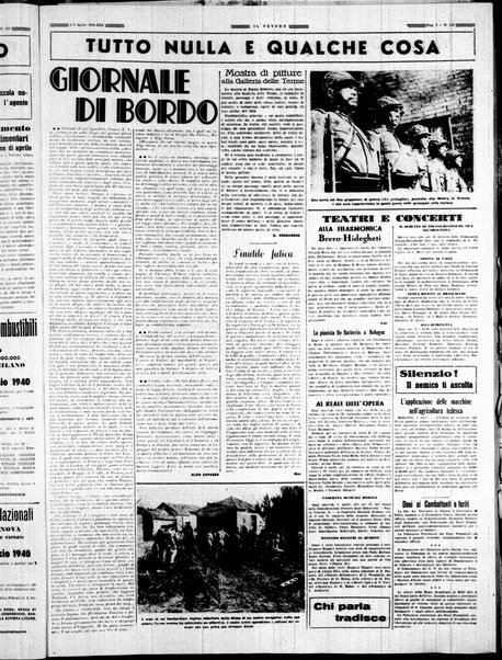 Il Tevere : quotidiano di Mezzogiorno