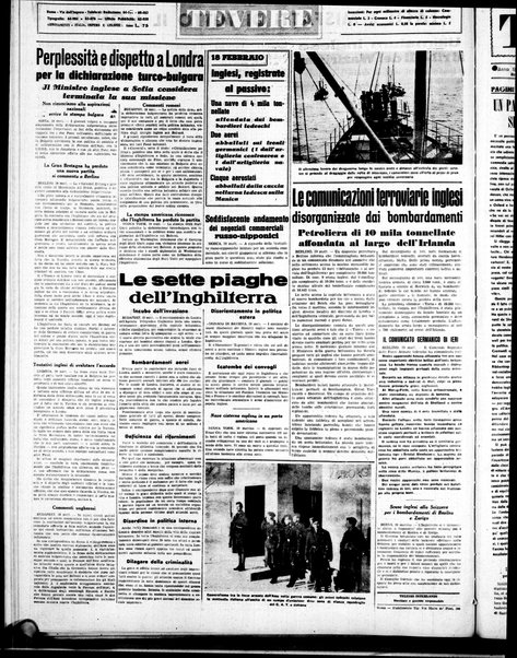 Il Tevere : quotidiano di Mezzogiorno