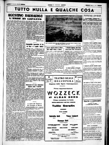 Il Tevere : quotidiano di Mezzogiorno