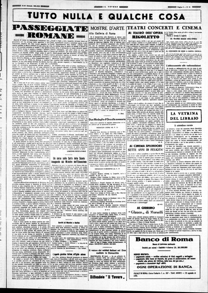 Il Tevere : quotidiano di Mezzogiorno