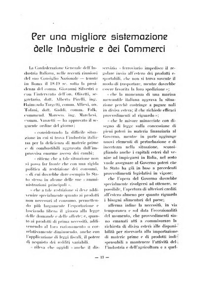 L'Italia nelle industrie e nei commerci rassegna mensile del Movimento economico in Italia