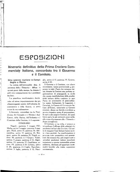 L'Italia nelle industrie e nei commerci rassegna mensile del Movimento economico in Italia