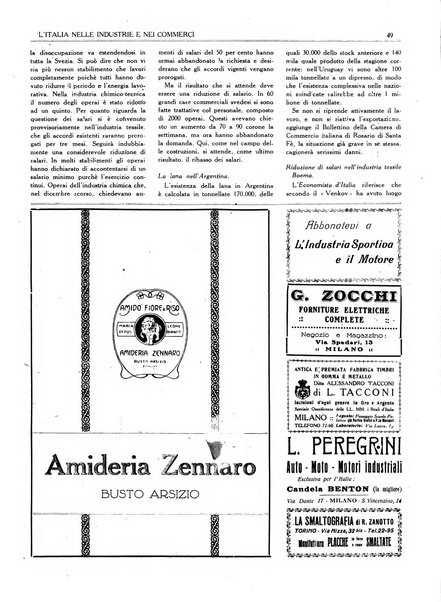 L'Italia nelle industrie e nei commerci rassegna mensile del Movimento economico in Italia