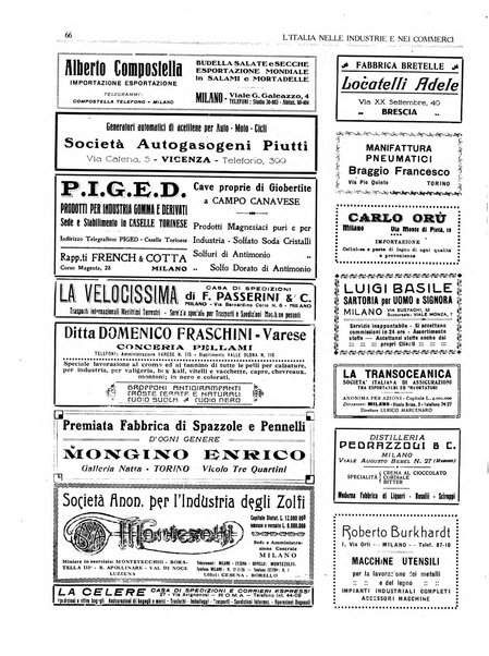 L'Italia nelle industrie e nei commerci rassegna mensile del Movimento economico in Italia