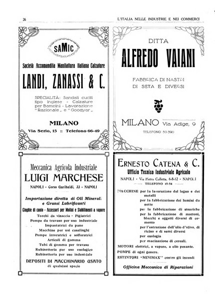 L'Italia nelle industrie e nei commerci rassegna mensile del Movimento economico in Italia