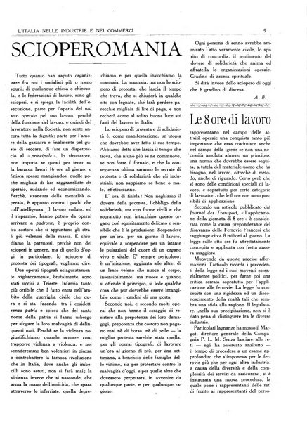 L'Italia nelle industrie e nei commerci rassegna mensile del Movimento economico in Italia