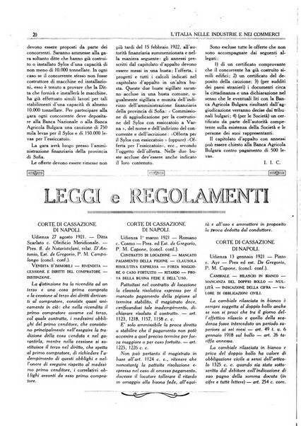 L'Italia nelle industrie e nei commerci rassegna mensile del Movimento economico in Italia