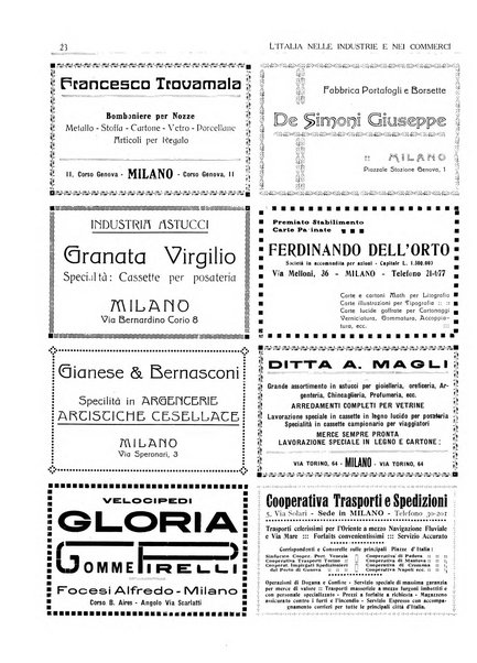 L'Italia nelle industrie e nei commerci rassegna mensile del Movimento economico in Italia