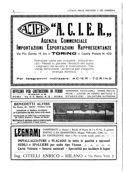 L'Italia nelle industrie e nei commerci rassegna mensile del Movimento economico in Italia