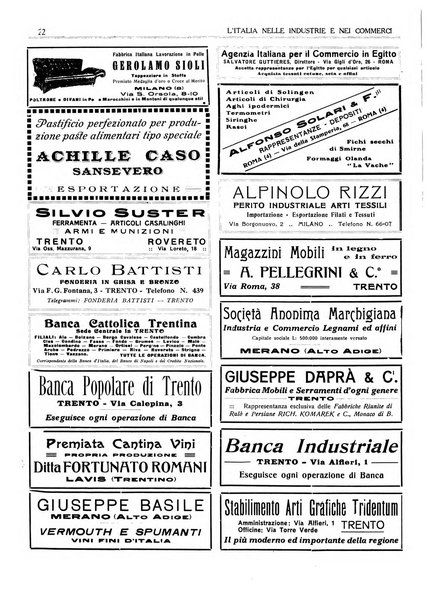 L'Italia nelle industrie e nei commerci rassegna mensile del Movimento economico in Italia