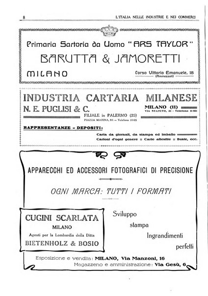 L'Italia nelle industrie e nei commerci rassegna mensile del Movimento economico in Italia