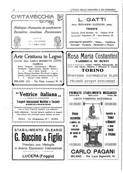 L'Italia nelle industrie e nei commerci rassegna mensile del Movimento economico in Italia