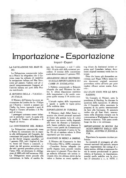 L'Italia nelle industrie e nei commerci rassegna mensile del Movimento economico in Italia