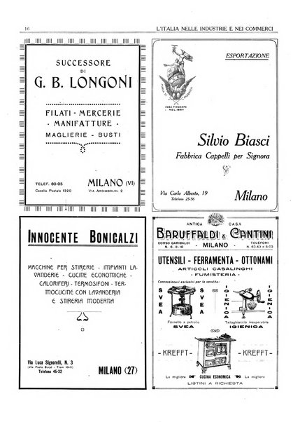 L'Italia nelle industrie e nei commerci rassegna mensile del Movimento economico in Italia