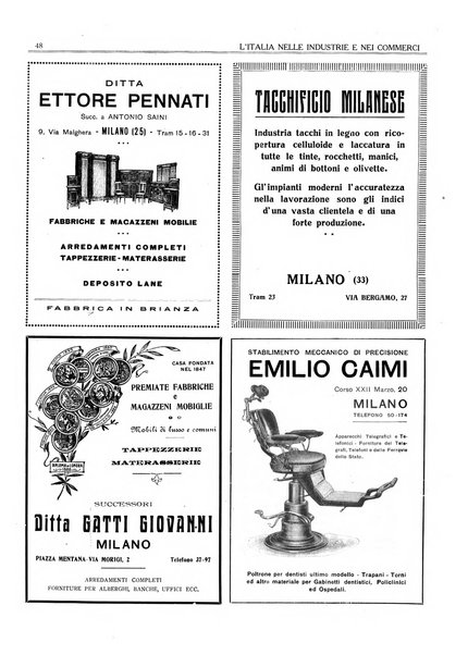 L'Italia nelle industrie e nei commerci rassegna mensile del Movimento economico in Italia