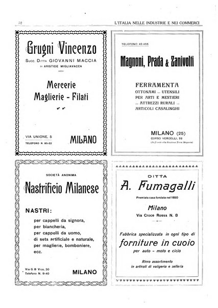 L'Italia nelle industrie e nei commerci rassegna mensile del Movimento economico in Italia