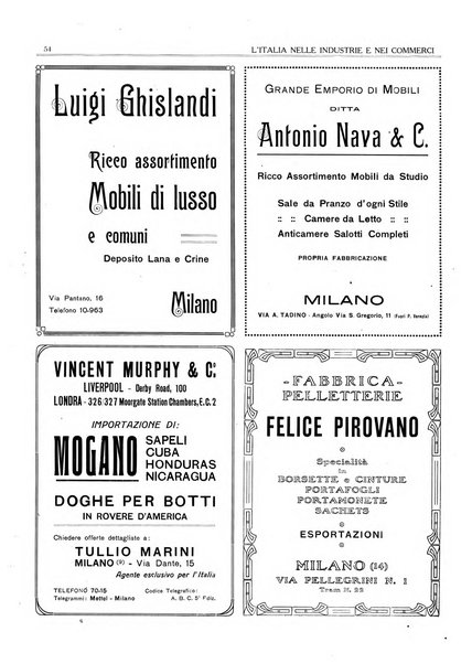 L'Italia nelle industrie e nei commerci rassegna mensile del Movimento economico in Italia