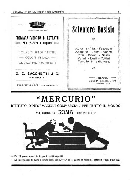 L'Italia nelle industrie e nei commerci rassegna mensile del Movimento economico in Italia
