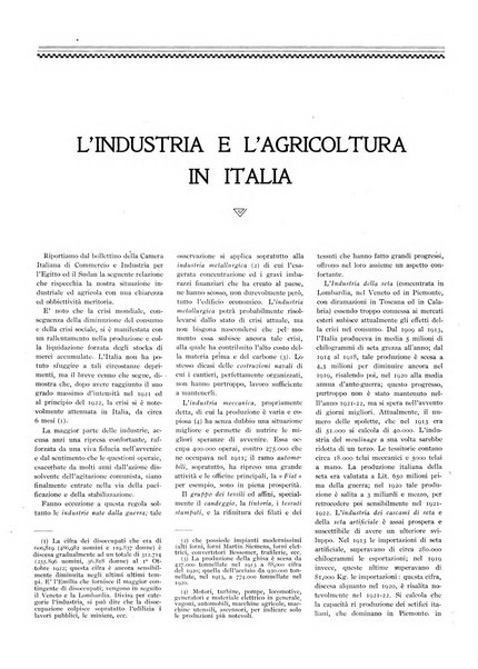 L'Italia nelle industrie e nei commerci rassegna mensile del Movimento economico in Italia