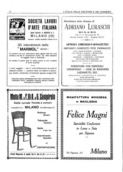L'Italia nelle industrie e nei commerci rassegna mensile del Movimento economico in Italia