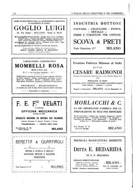 L'Italia nelle industrie e nei commerci rassegna mensile del Movimento economico in Italia