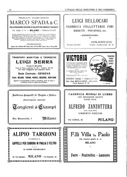 L'Italia nelle industrie e nei commerci rassegna mensile del Movimento economico in Italia