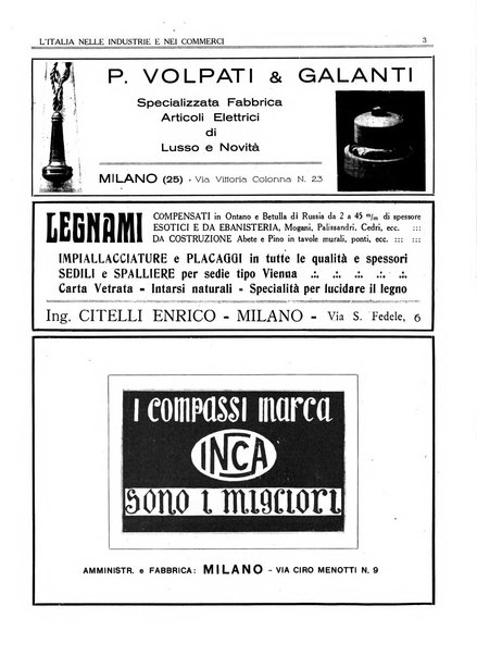 L'Italia nelle industrie e nei commerci rassegna mensile del Movimento economico in Italia