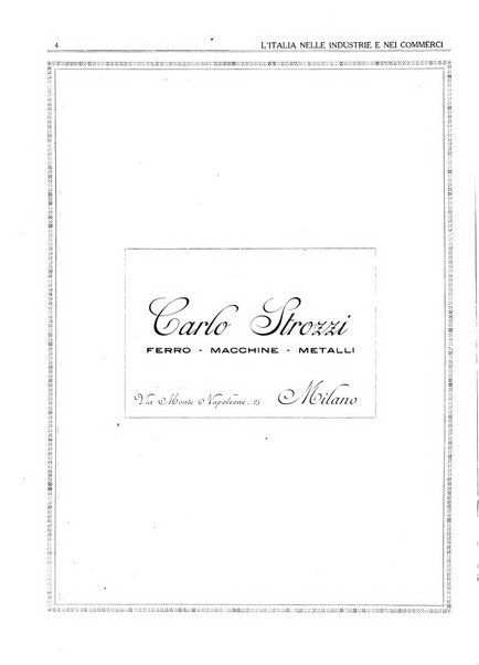 L'Italia nelle industrie e nei commerci rassegna mensile del Movimento economico in Italia