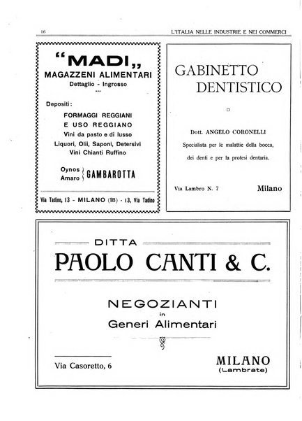 L'Italia nelle industrie e nei commerci rassegna mensile del Movimento economico in Italia
