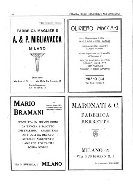L'Italia nelle industrie e nei commerci rassegna mensile del Movimento economico in Italia