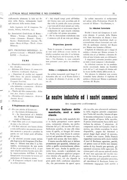 L'Italia nelle industrie e nei commerci rassegna mensile del Movimento economico in Italia