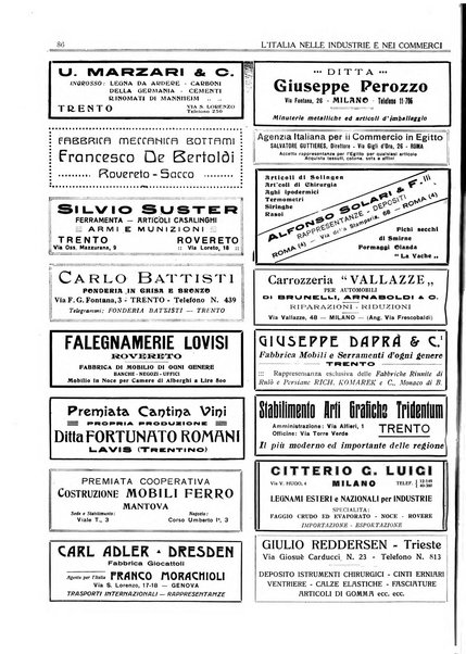L'Italia nelle industrie e nei commerci rassegna mensile del Movimento economico in Italia
