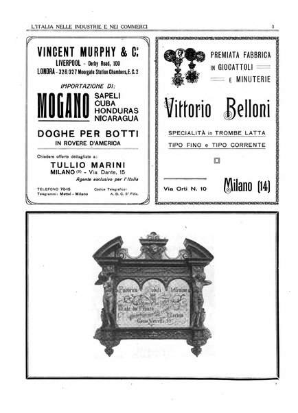 L'Italia nelle industrie e nei commerci rassegna mensile del Movimento economico in Italia