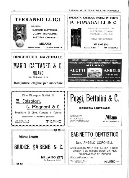 L'Italia nelle industrie e nei commerci rassegna mensile del Movimento economico in Italia
