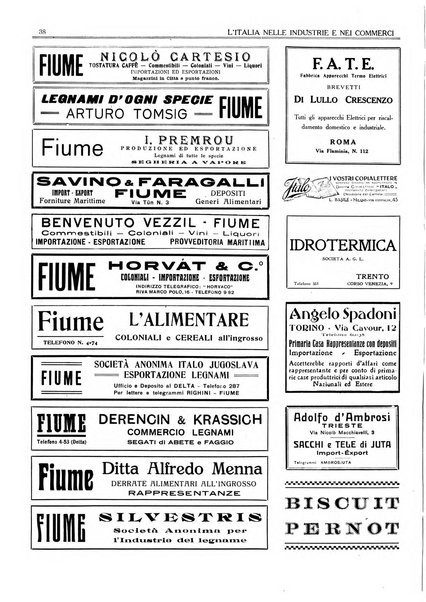 L'Italia nelle industrie e nei commerci rassegna mensile del Movimento economico in Italia