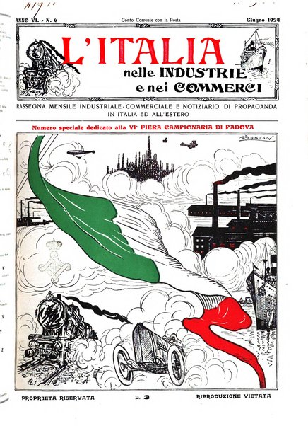 L'Italia nelle industrie e nei commerci rassegna mensile del Movimento economico in Italia