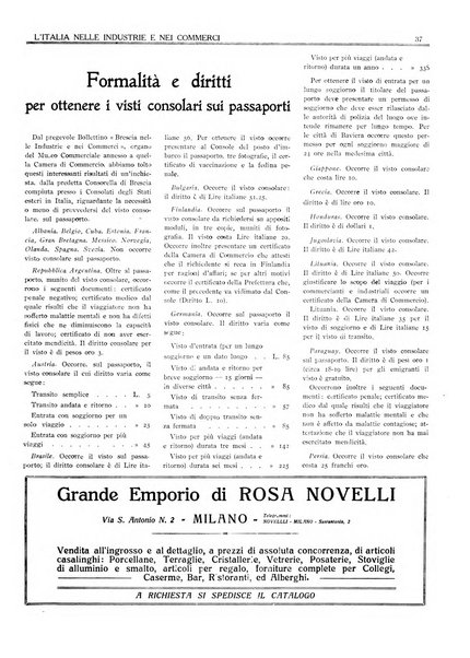 L'Italia nelle industrie e nei commerci rassegna mensile del Movimento economico in Italia