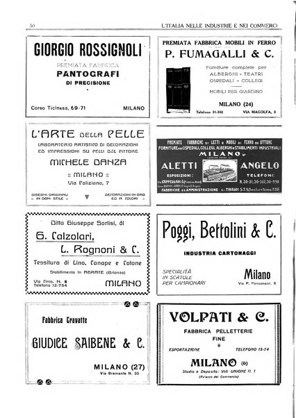 L'Italia nelle industrie e nei commerci rassegna mensile del Movimento economico in Italia