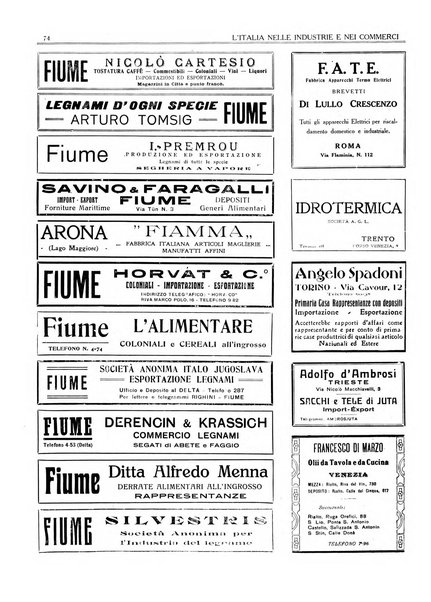 L'Italia nelle industrie e nei commerci rassegna mensile del Movimento economico in Italia