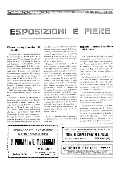 L'Italia nelle industrie e nei commerci rassegna mensile del Movimento economico in Italia