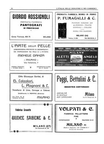 L'Italia nelle industrie e nei commerci rassegna mensile del Movimento economico in Italia