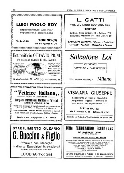L'Italia nelle industrie e nei commerci rassegna mensile del Movimento economico in Italia