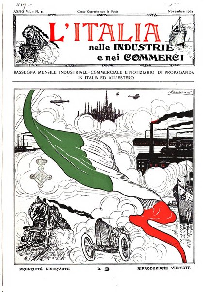 L'Italia nelle industrie e nei commerci rassegna mensile del Movimento economico in Italia