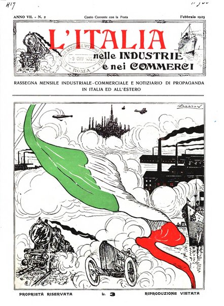 L'Italia nelle industrie e nei commerci rassegna mensile del Movimento economico in Italia